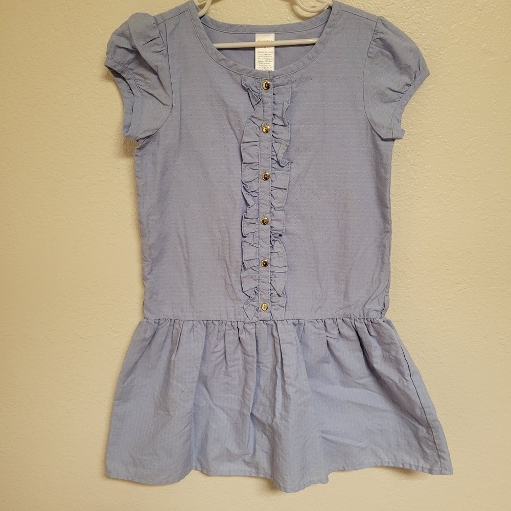 Gymboree Blue Button Up Dress